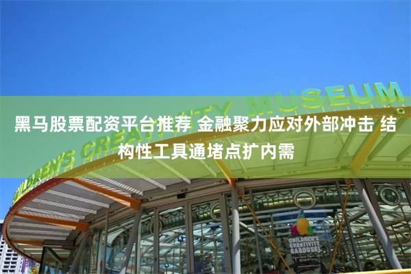 黑马股票配资平台推荐 金融聚力应对外部冲击 结构性工具通堵点扩内需