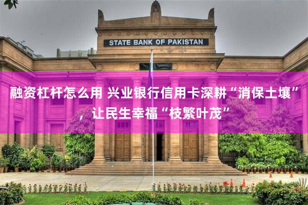 融资杠杆怎么用 兴业银行信用卡深耕“消保土壤”，让民生幸福“枝繁叶茂”