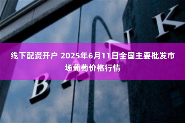 线下配资开户 2025年6月11日全国主要批发市场葡萄价格行情